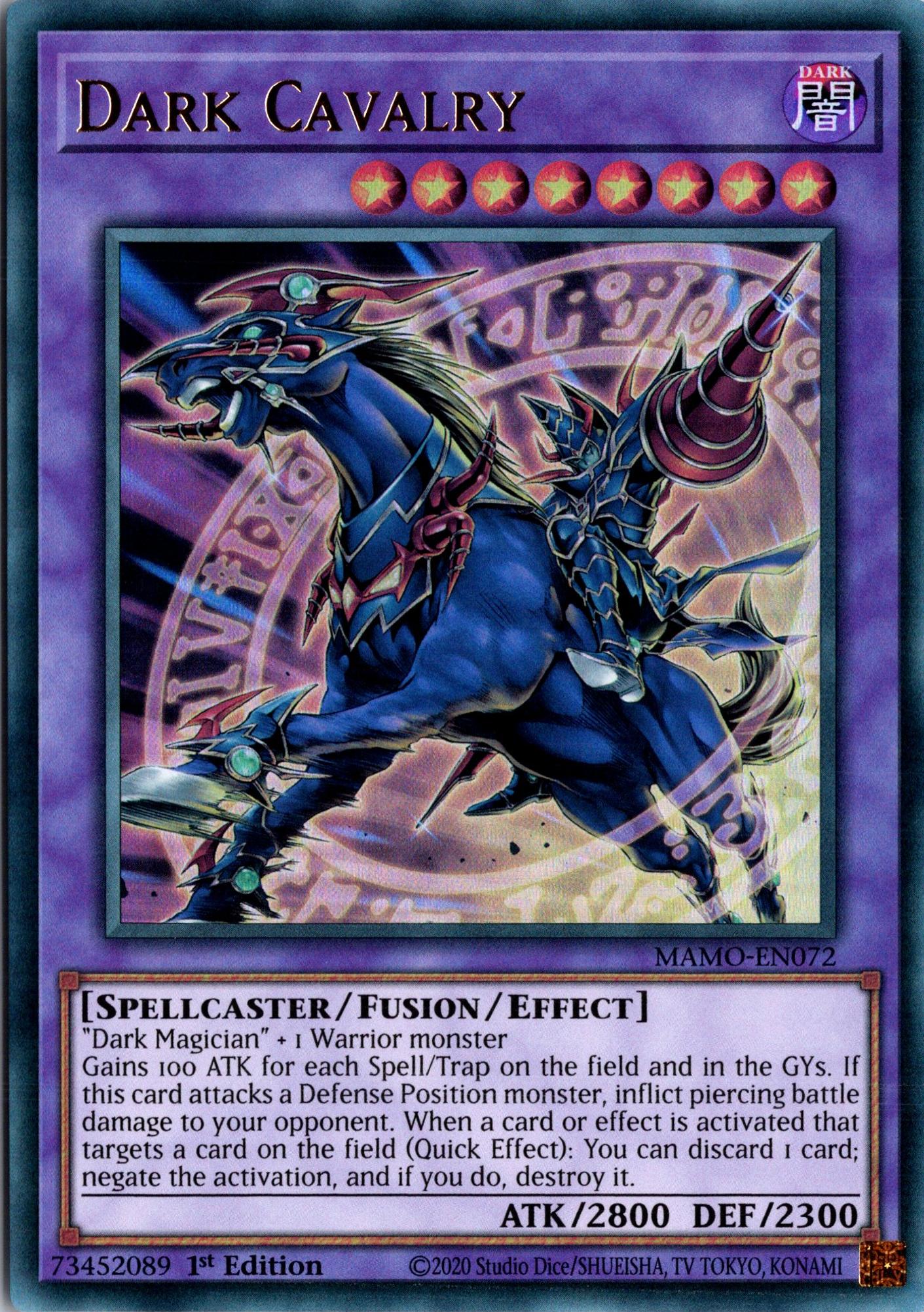 Dark Cavalry - MAMO-EN072 - 1st Edition - Ultra Rare