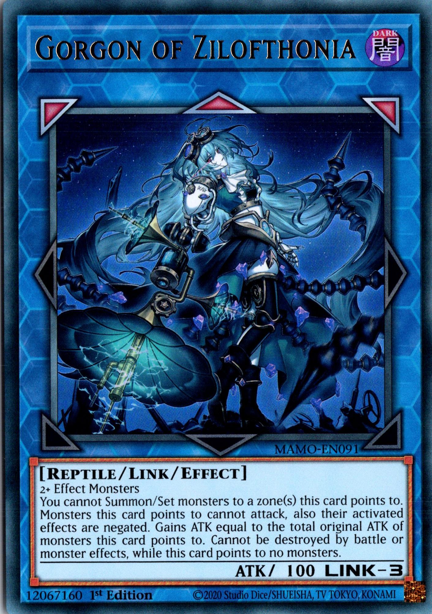 Gorgon of Zilofthonia - MAMO-EN091 - 1st Edition - Ultra Rare