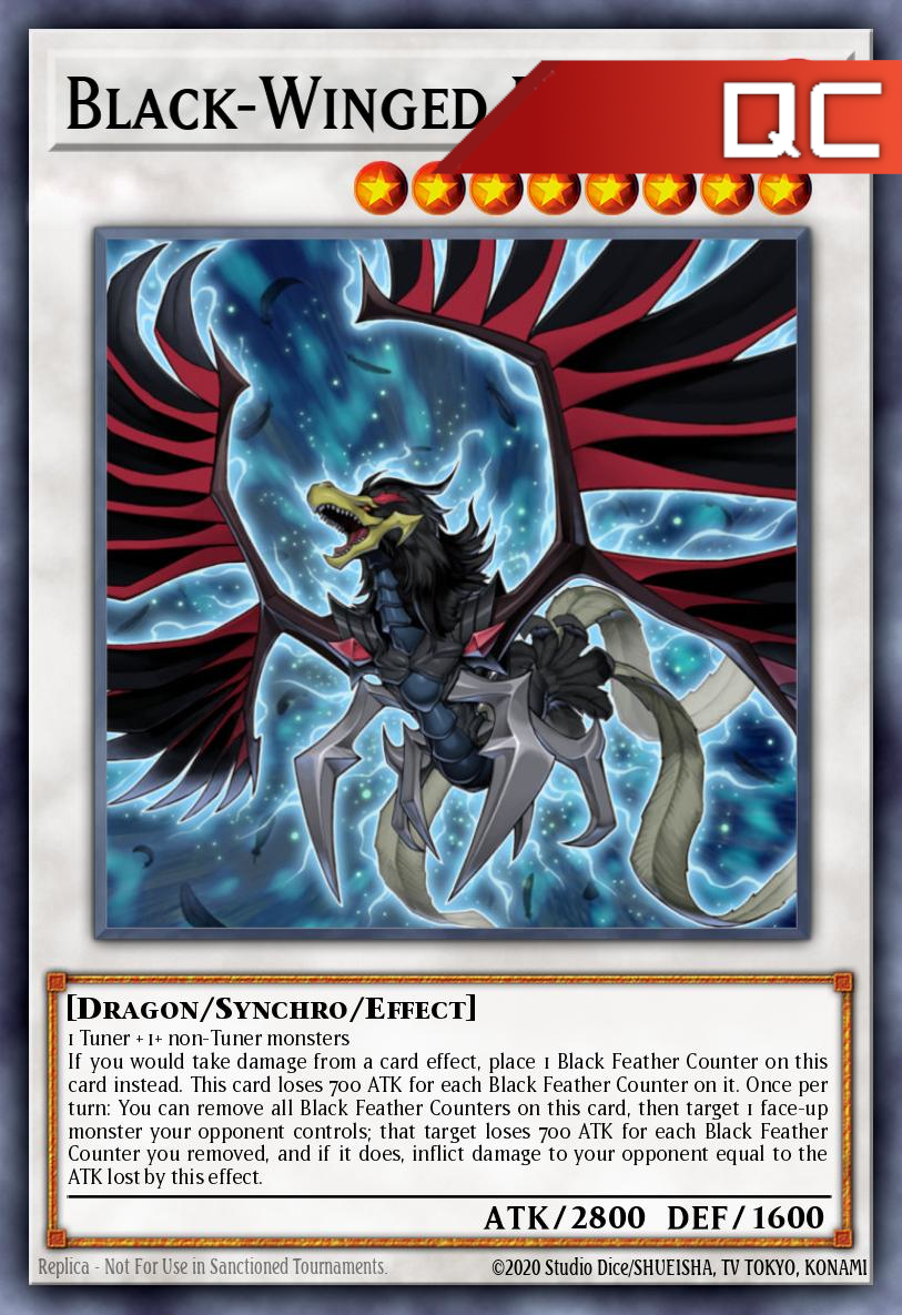 Black-Winged Dragon - MP24-EN028 - 1st Edition - Quarter Century Secret Rare