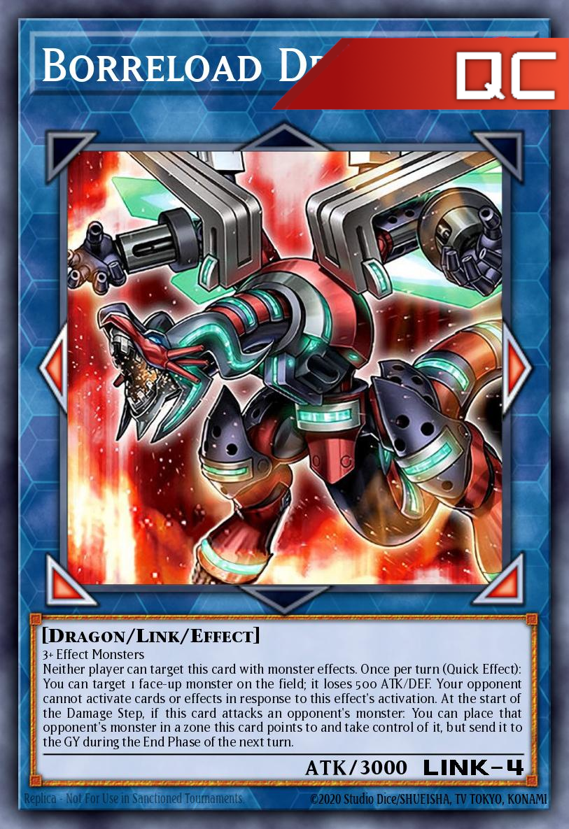 Borreload Dragon (alternate art) - MP24-EN048 - 1st Edition - Quarter Century Secret Rare