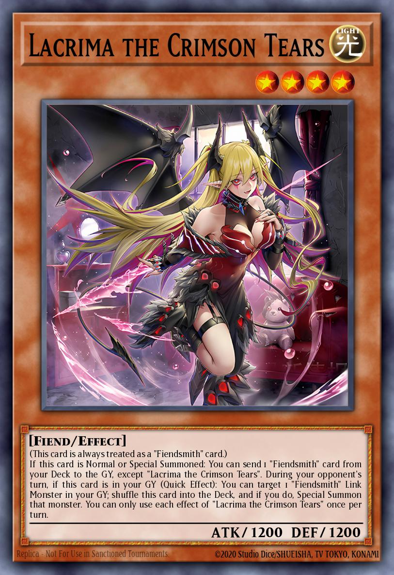 Lacrima the Crimson Tear - MP25-EN100 - 1st Edition - Prismatic Secret Rare