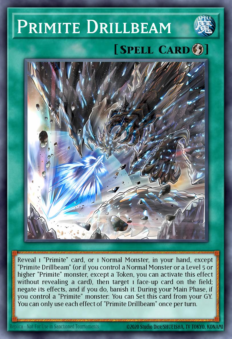 Primite Drillbeam - MP25-EN115 - 1st Edition - Prismatic Secret Rare