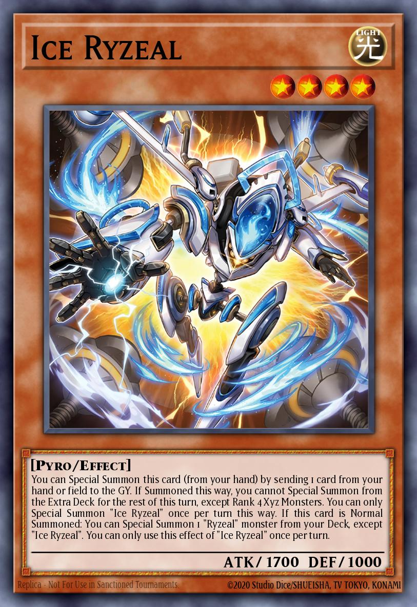 Ice Ryzeal - MP25-EN119 - 1st Edition - Prismatic Secret Rare