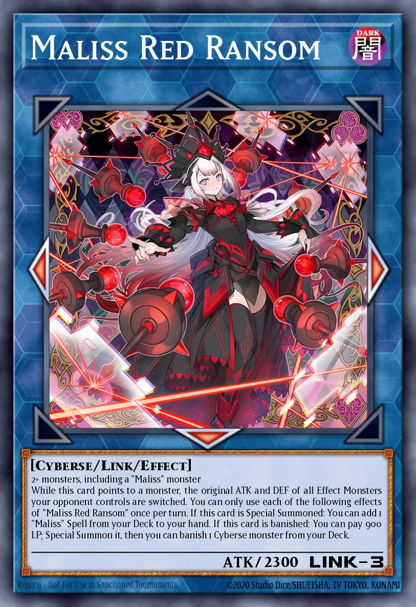 Maliss <Q> Red Ransom - MP25-EN125 - 1st Edition - Prismatic Secret Rare