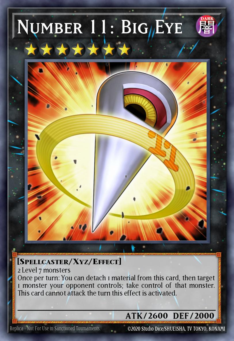 Number 11: Big Eye - MP25-EN133 - 1st Edition - Prismatic Secret Rare