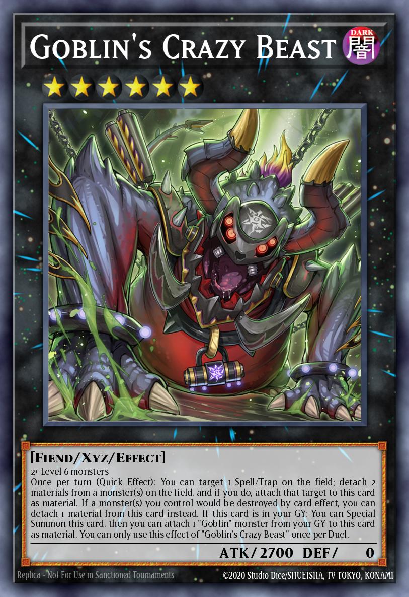 Goblin’s Crazy Beast - MP25-EN163 - 1st Edition - Ultra Rare