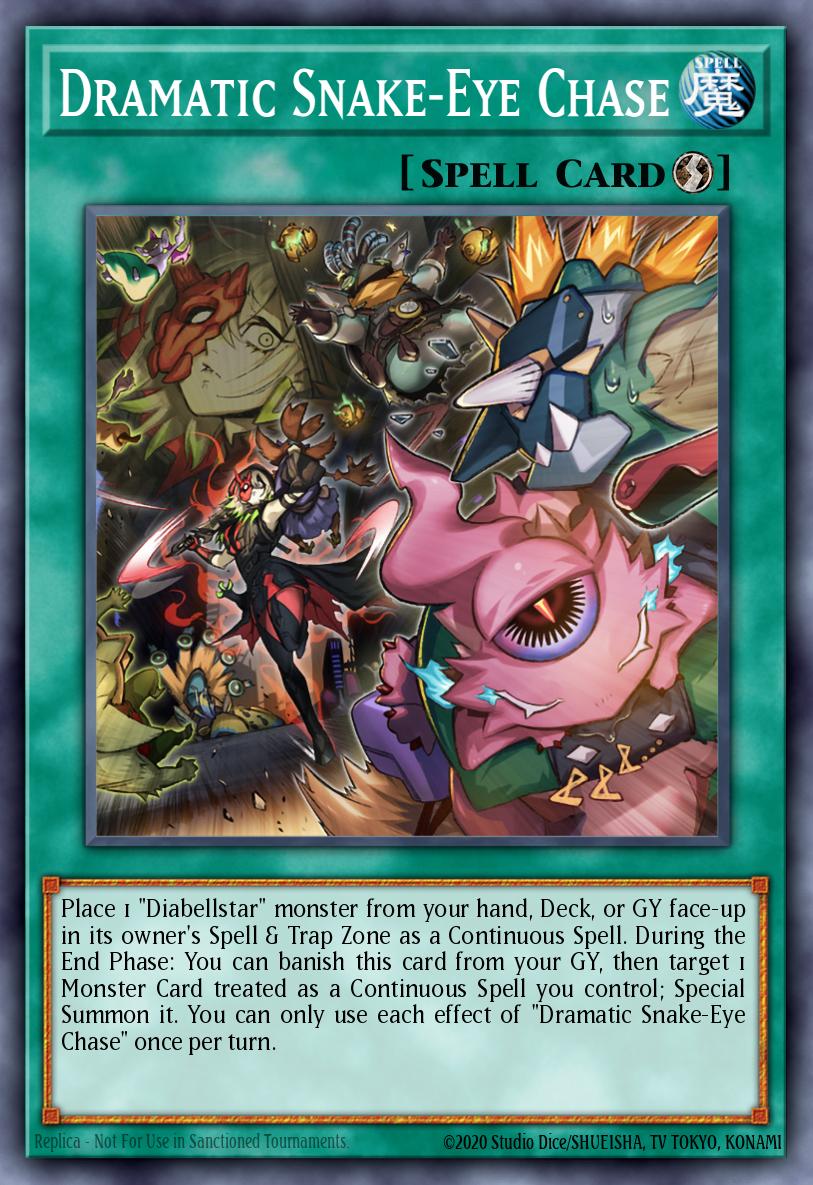 Dramatic Snake-Eye Chase - MP25-EN167 - 1st Edition - Ultra Rare