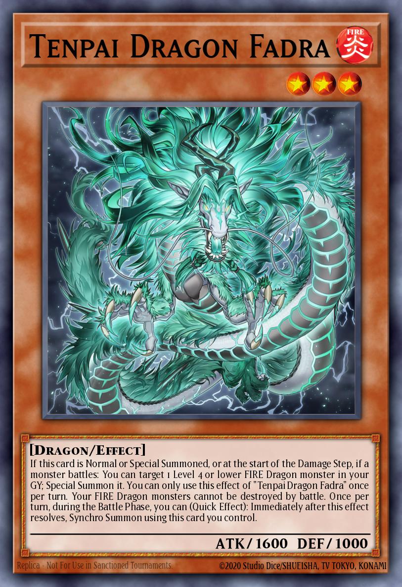 Tenpai Dragon Fadra - MP25-EN183 - 1st Edition - Ultra Rare
