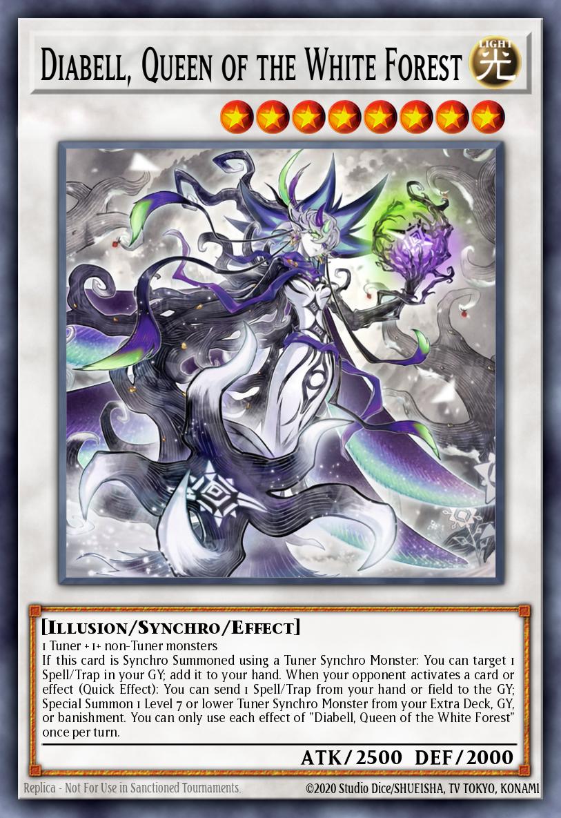 Diabell, Queen of the White Forest - MP25-EN221 - 1st Edition - Ultra Rare