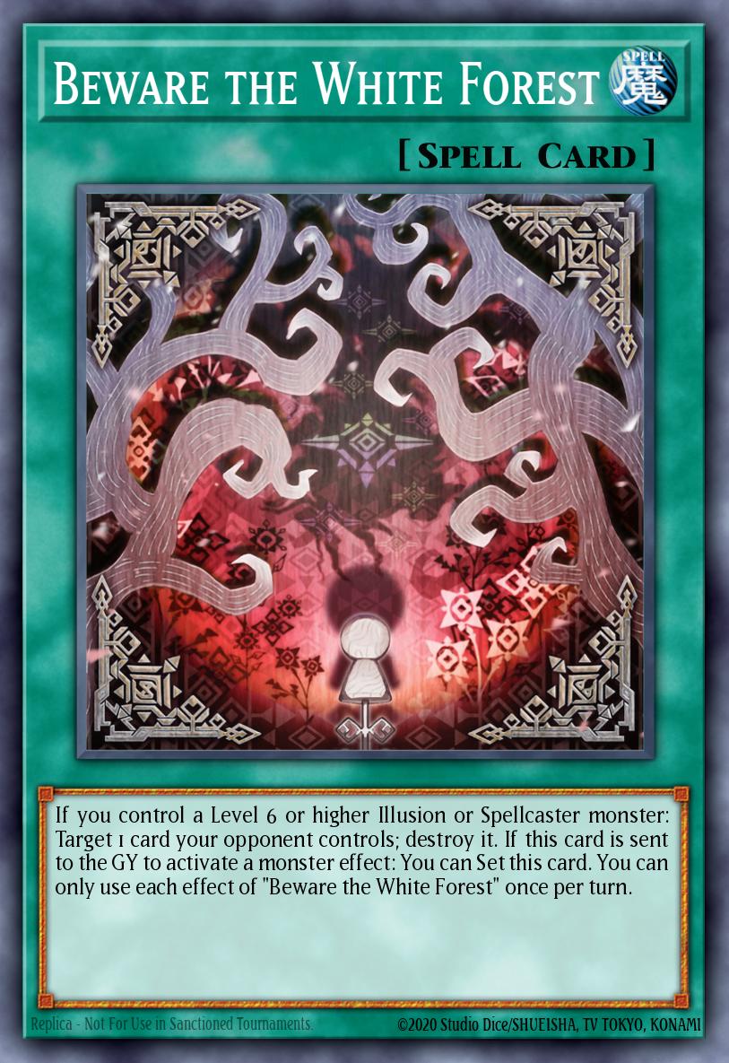 Beware the White Forest - MP25-EN227 - 1st Edition - Ultra Rare