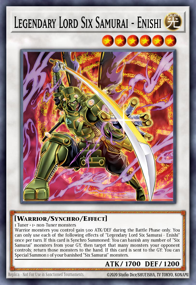 Legendary Lord Six Samurai – Enishi - MP25-EN247 - 1st Edition - Ultra Rare