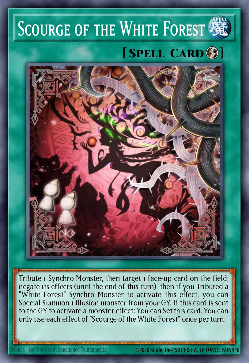 Scourge of the White Forest - MP25-EN250 - 1st Edition - Ultra Rare