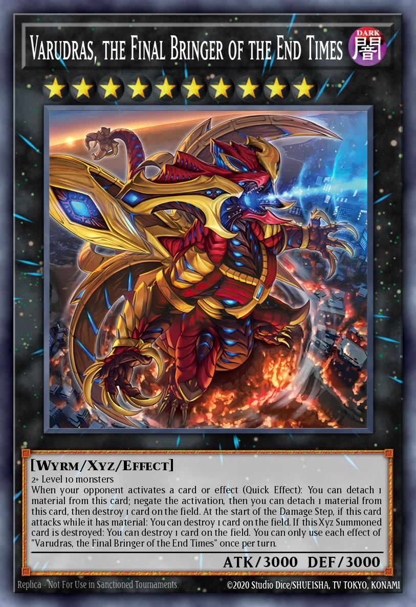 Varudras, the Final Bringer of the End Times - MP25-EN070 - 1st Edition - Prismatic Secret Rare