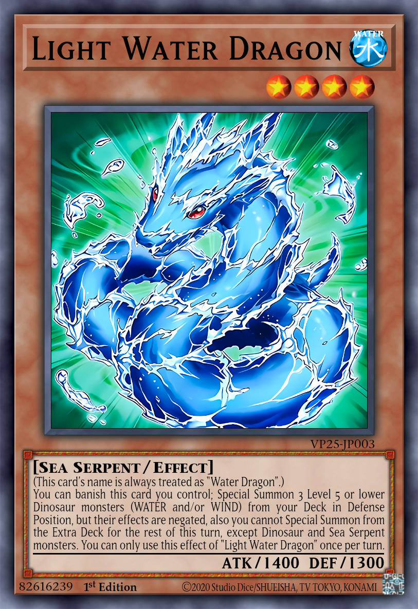 Light Water Dragon - MZMU-EN031 - 1st Edition - Rare