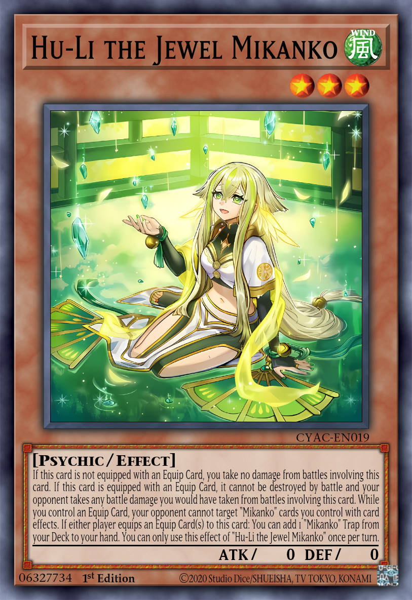 Hu-Li the Jewel Mikanko (Alternate Artwork) - MZMU-EN072 - 1st Edition - Ultra Rare