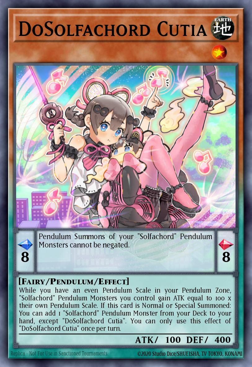 DoSolfachord Cutia - MZMU-EN095 - 1st Edition - Rare