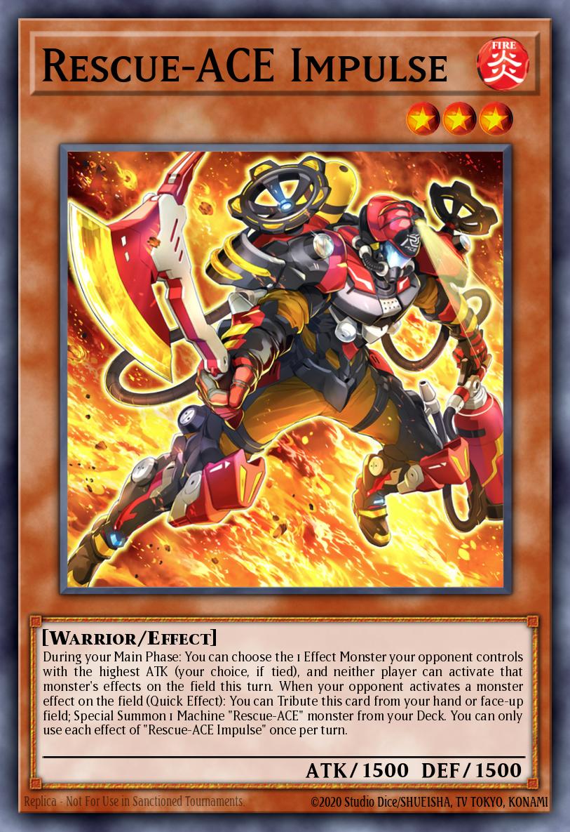 Rescue-ACE Impulse - MZMU-EN098 - 1st Edition - Rare
