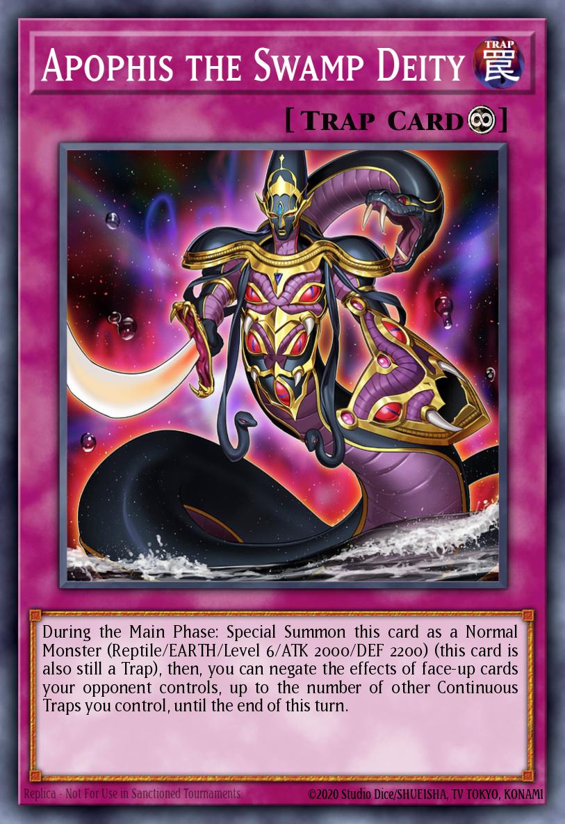 Apophis the Swamp Deity - MZTM-EN110 - 1st Edition - Rare