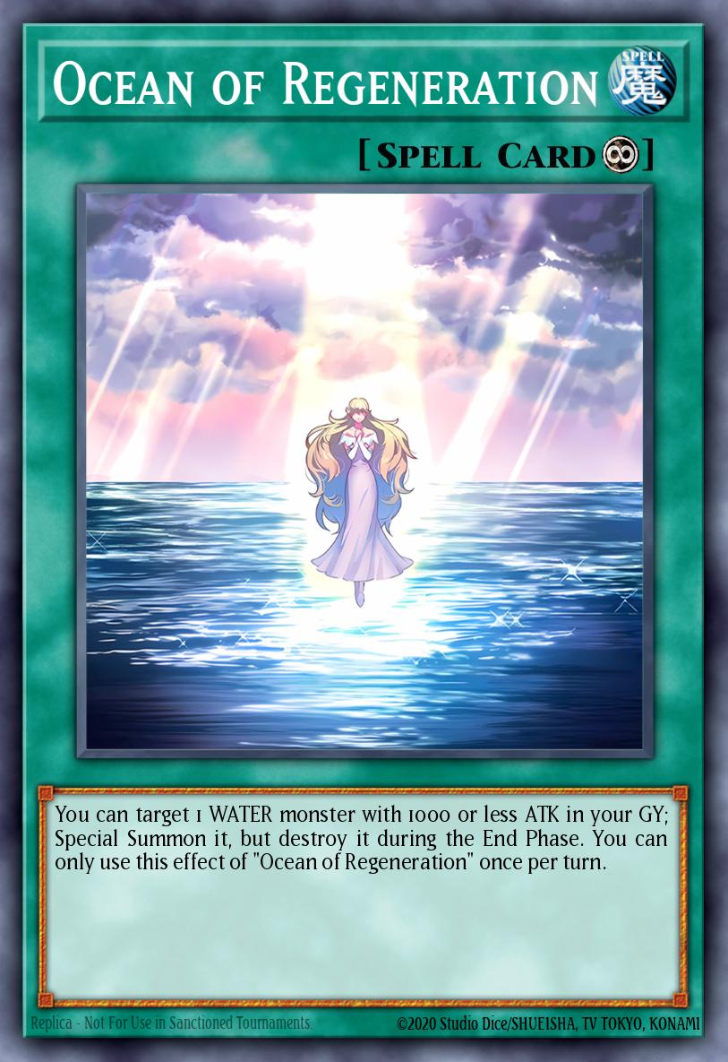 Ocean of Regeneration - MZTM-EN036 - 1st Edition - Super Rare