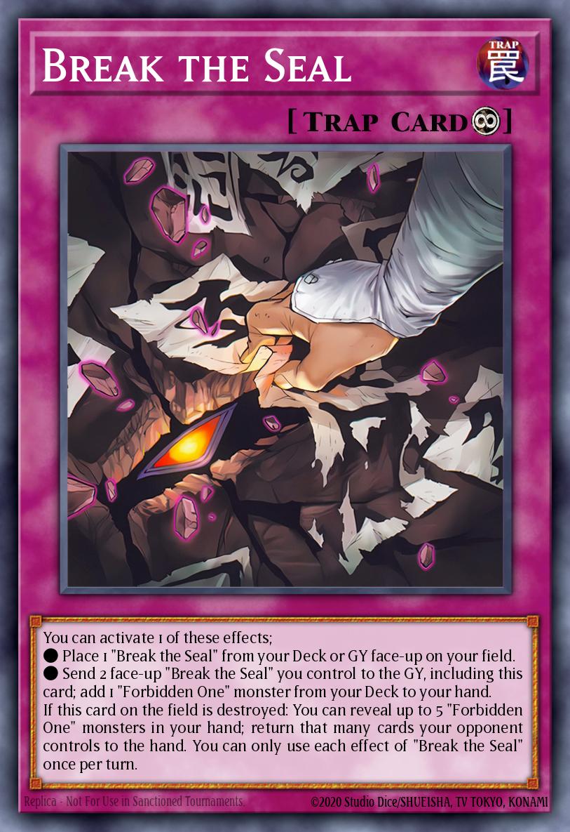 Break the Seal - MZTM-EN043 - 1st Edition - Rare