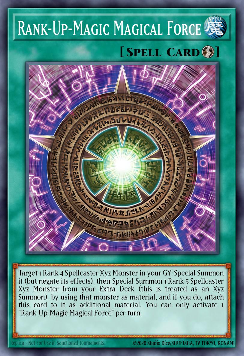 Rank-Up-Magic Magical Force - MZTM-EN056 - 1st Edition - Rare