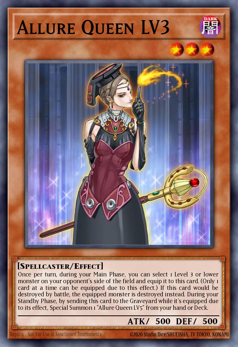 Allure Queen LV3 - MZTM-EN063 - 1st Edition - Rare