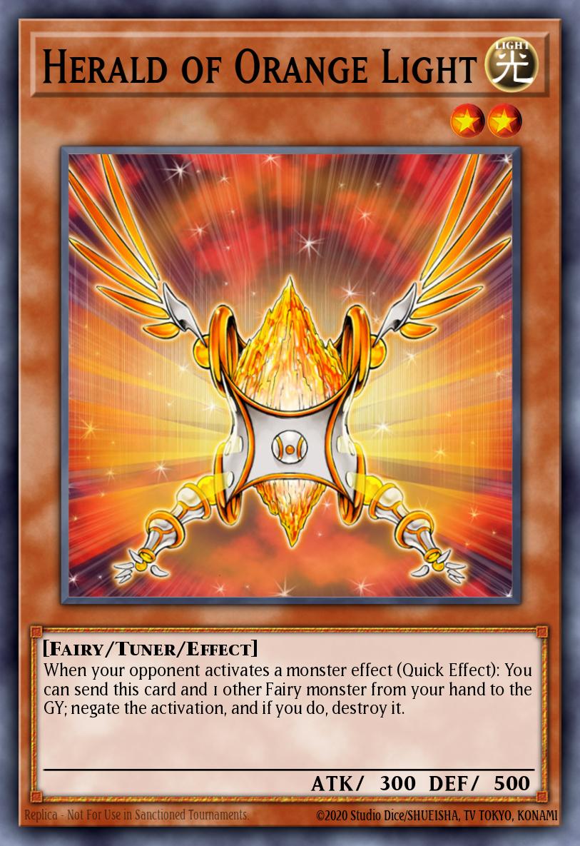 Herald of Orange Light - MZTM-EN068 - 1st Edition - Rare