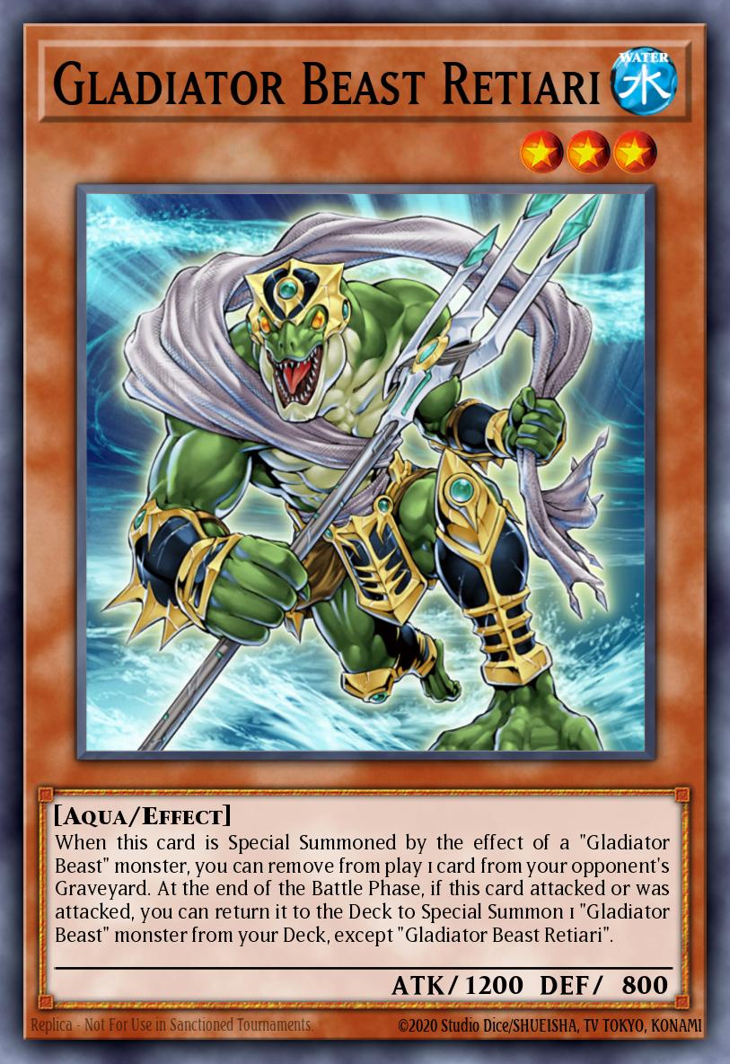 Gladiator Beast Retiari - MZTM-EN070 - 1st Edition - Super Rare