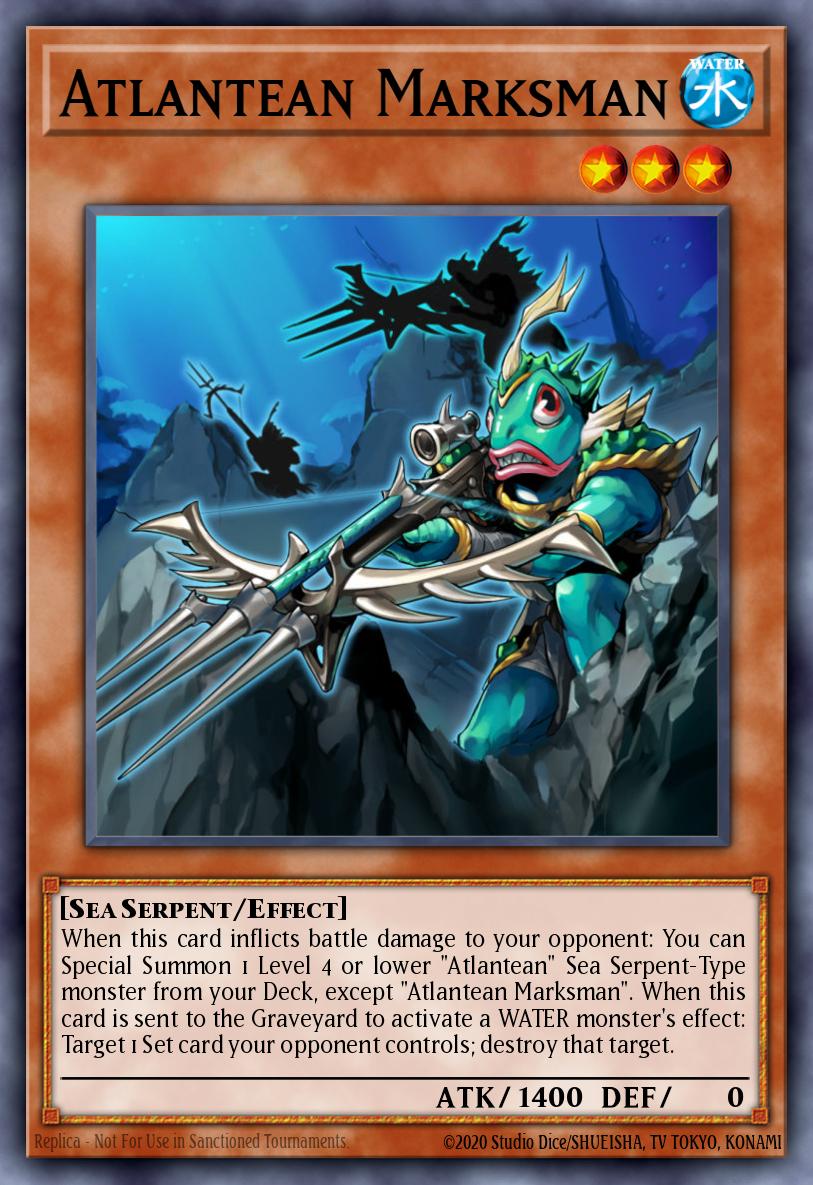 Atlantean Marksman - MZTM-EN072 - 1st Edition - Rare