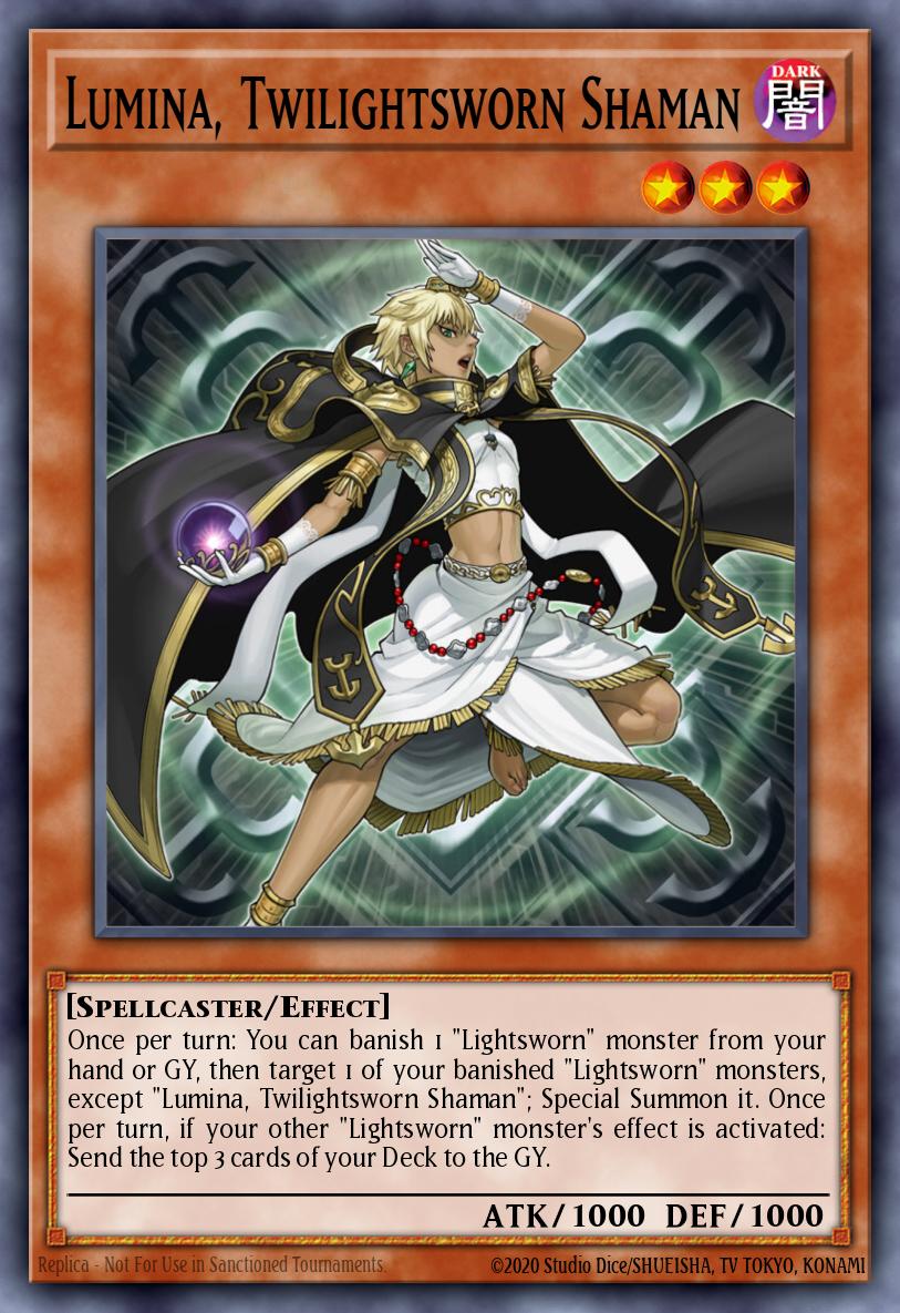 Lumina, Twilightsworn Shaman - MZTM-EN075 - 1st Edition - Rare