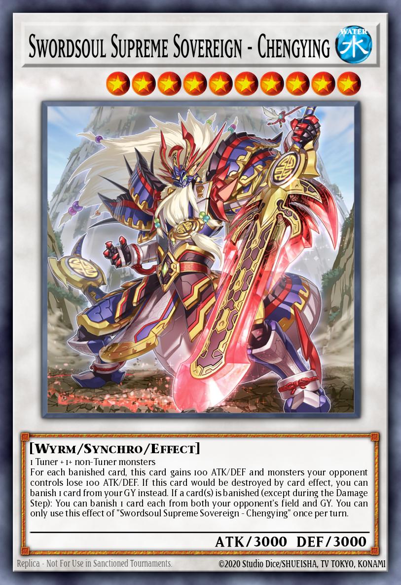 Swordsoul Supreme Soverign – Chengying - MZTM-EN089 - 1st Edition - Rare