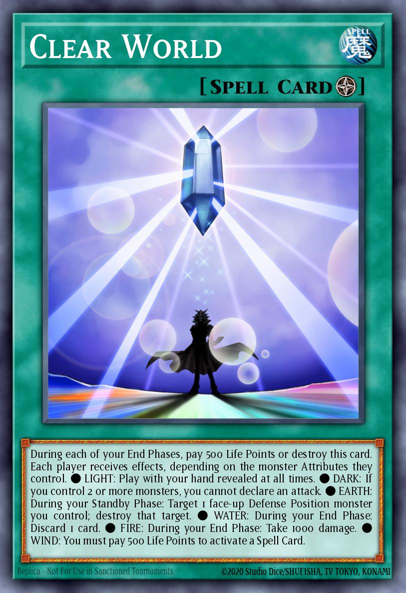 Clear World - MZTM-EN098 - 1st Edition - Rare