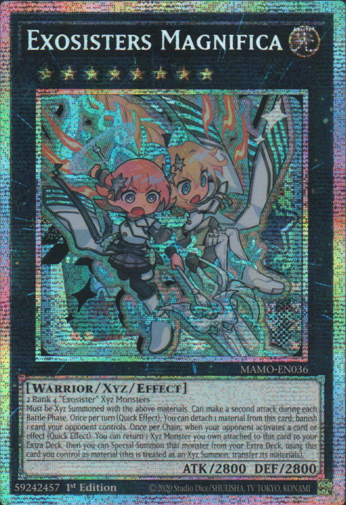Exosisters Magnifica - MAMO-EN036 - 1st Edition - Starlight Rare