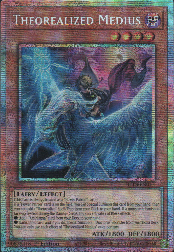 Theorealized Medius - BETB-EN017 - 1st Edition - Starlight Rare