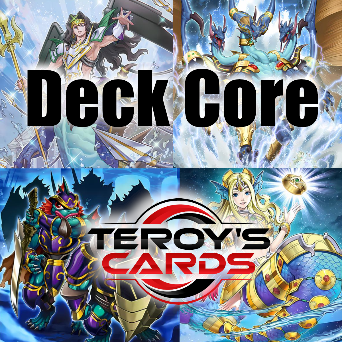 Mermail Atlantean Deck Core - ROTA - 15 Cards