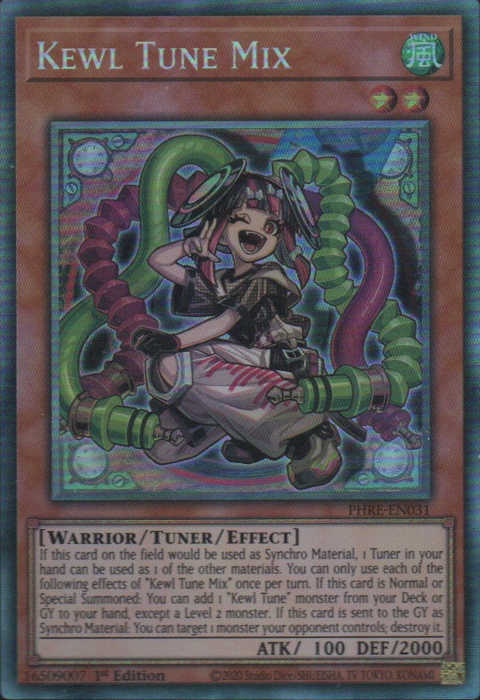 Kewl Tune Mix - PHRE-EN031 - 1st Edition - Collector's Rare