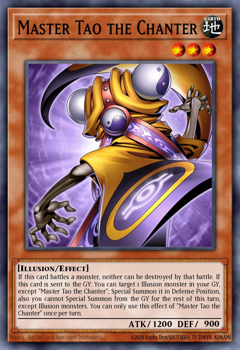 Master Tao the Chanter - PHRE-EN012 - 1st Edition - Rare