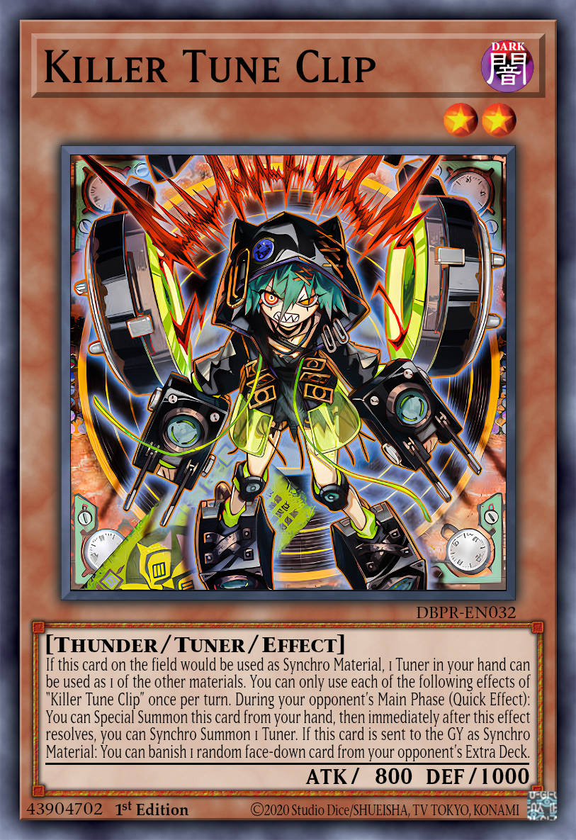 Kewl Tune Clip - PHRE-EN032 - 1st Edition - Super Rare