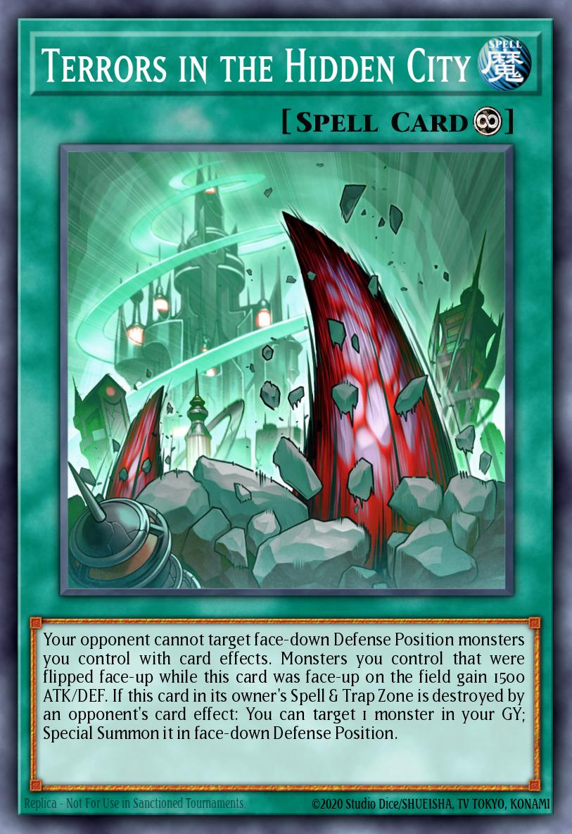 Terrors in the Hidden City - PHRE-EN054 - 1st Edition - Super Rare