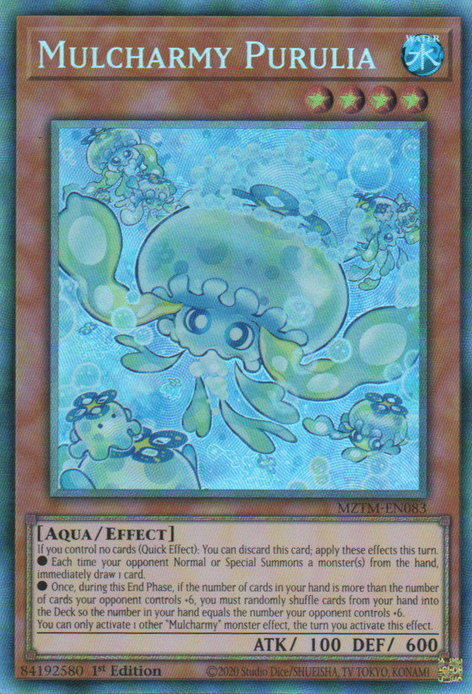 Mulcharmy Purulia - MZTM-EN083 - 1st Edition - Collector's Rare