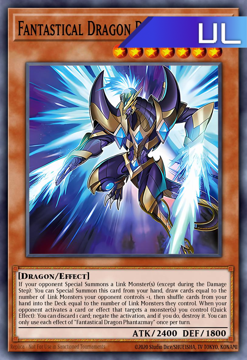 Fantastical Dragon Phantazmay (alternate art) - RA02-EN013 - 1st Edition - Ultimate Rare