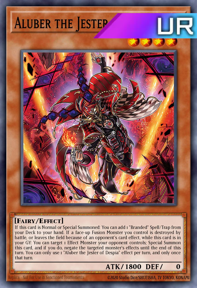 Aluber the Jester of Despia - RA02-EN016 - 1st Edition - Ultra Rare