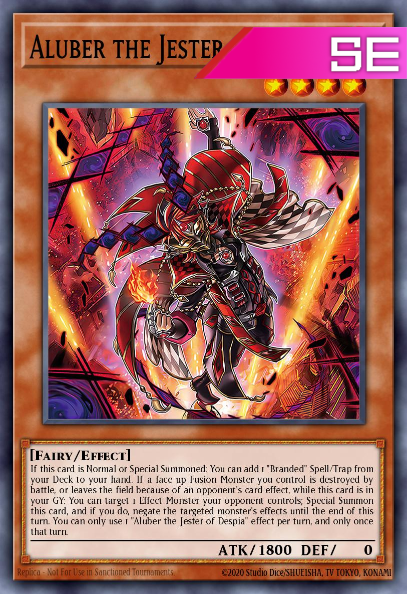 Aluber the Jester of Despia - RA02-EN016 - 1st Edition - Secret Rare