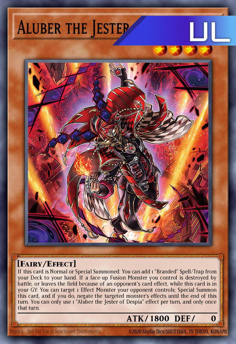 Aluber the Jester of Despia - RA02-EN016 - 1st Edition - Ultimate Rare