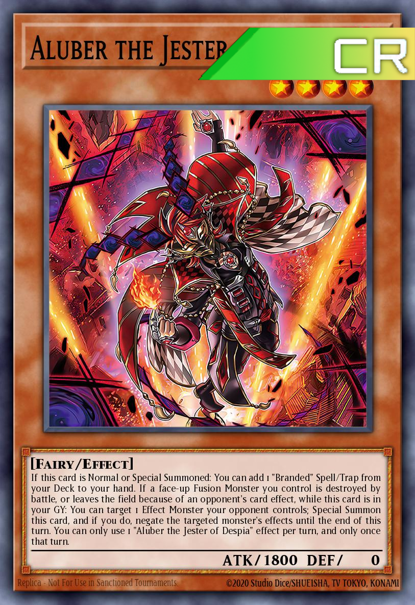 Aluber the Jester of Despia - RA02-EN016 - 1st Edition - Collector's Rare