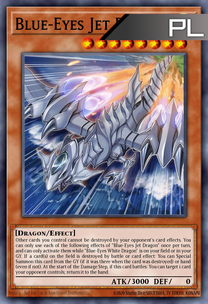 Blue-Eyes Jet Dragon - RA02-EN017 - 1st Edition - Platinum Secret Rare