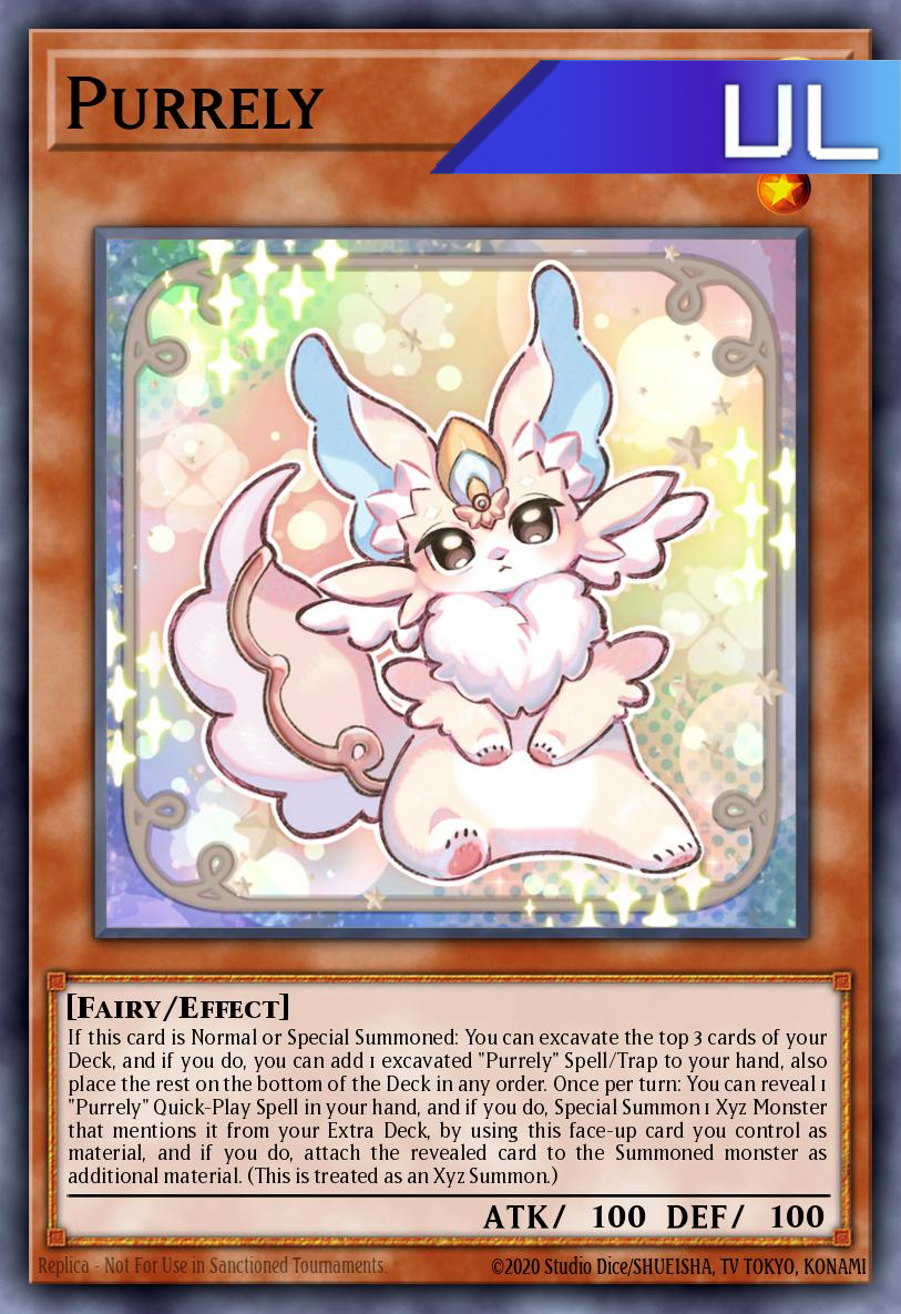 Purrely - RA02-EN018 - 1st Edition - Ultimate Rare