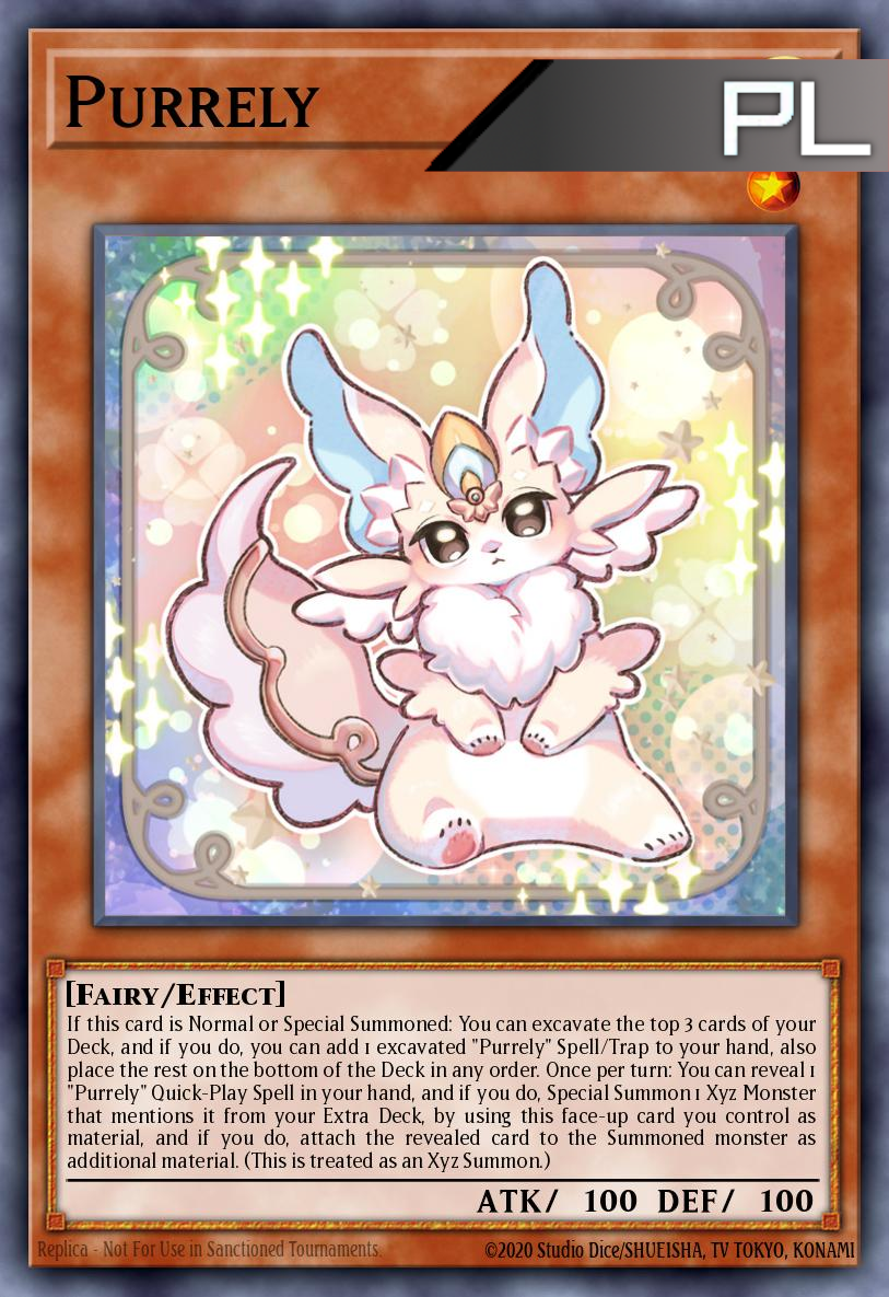 Purrely - RA02-EN018 - 1st Edition - Platinum Secret Rare