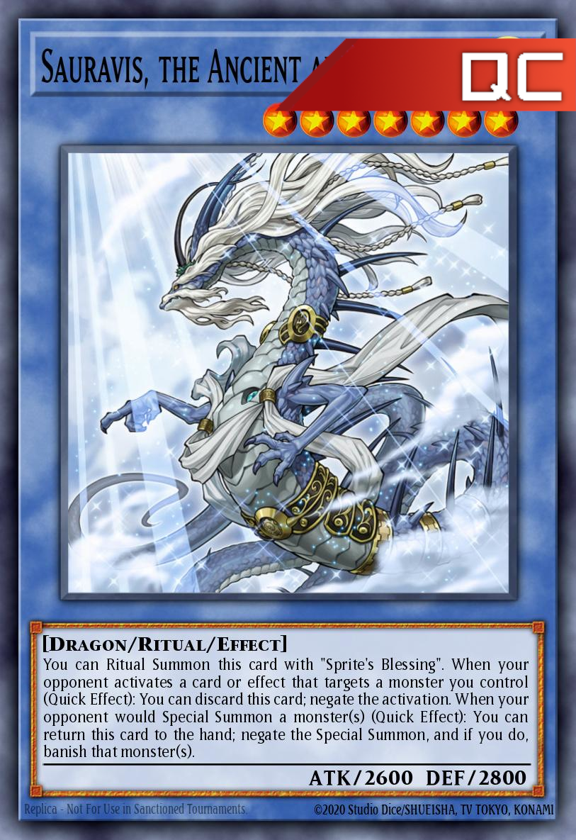 Sauravis, the Ancient and Ascended - RA02-EN019 - 1st Edition - Quarter Century Secret Rare