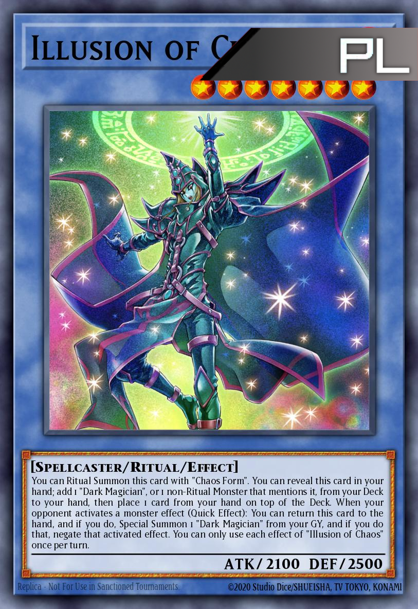 Illusion of Chaos - RA02-EN020 - 1st Edition - Platinum Secret Rare